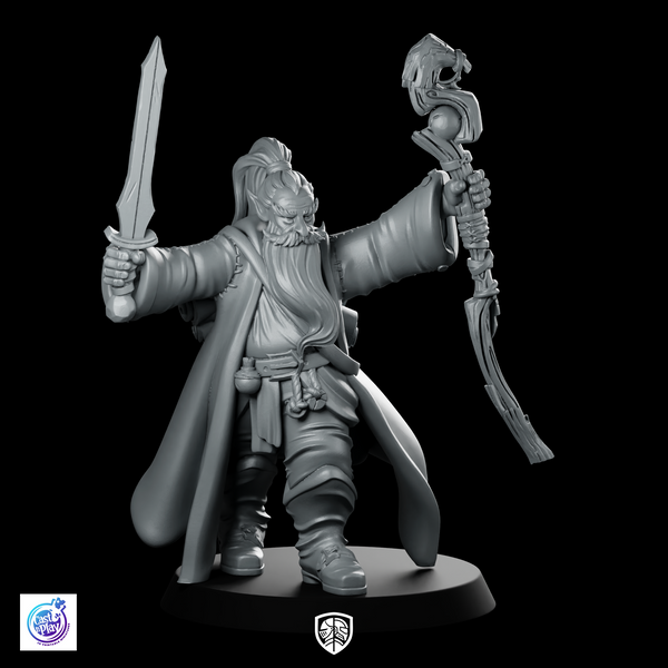 Herowizard E Miniature Swordmage Elder