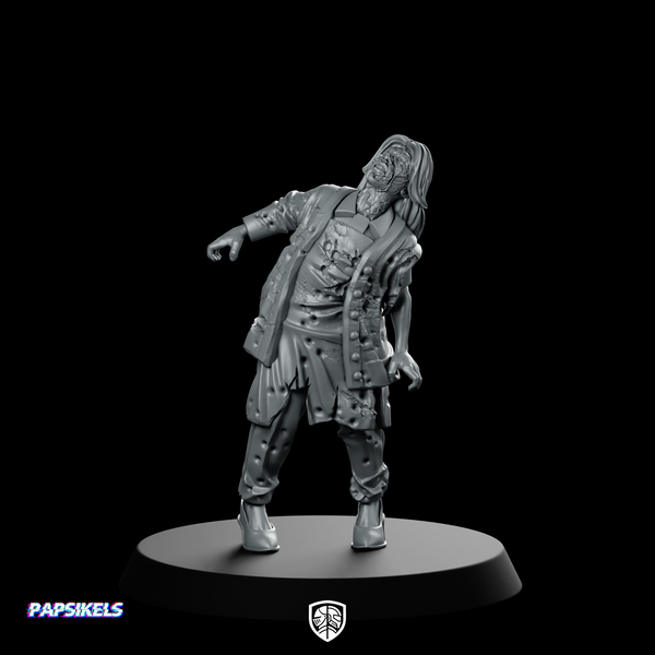 Hospital Zombie 3 Miniature Infected Zombie Civilian