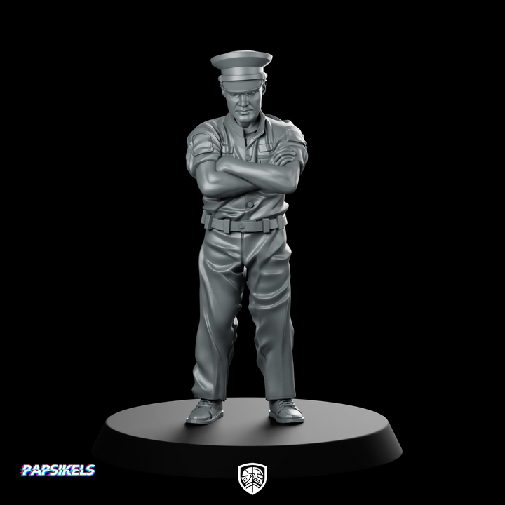 Human Colonial Marine Commanding Officer Miniature