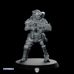Human Colonial Marine Veteran Pvt Oliver Wargaming