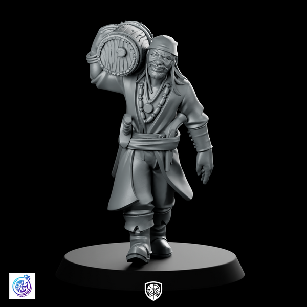 Human Crew Member Miniature Tavern Smuggler