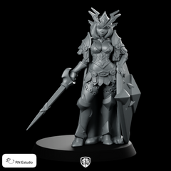 Iletia Valkyrie Knight Miniature