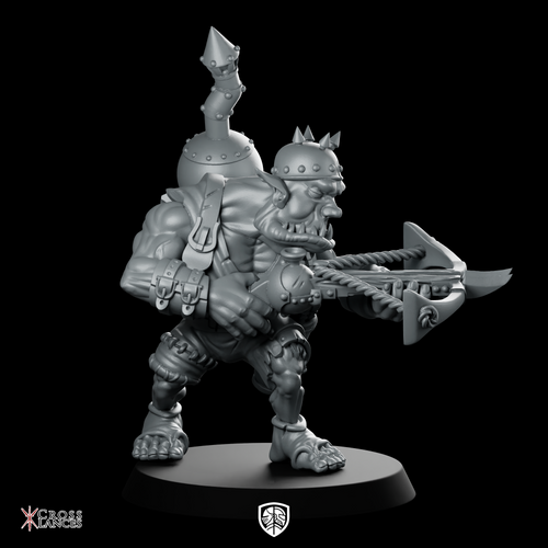 Incendiary Orc 2 Miniature Orc Crossbowman
