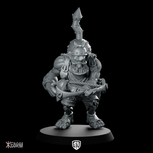 Incendiary Orc 3 Miniature Goblin Crossbowman