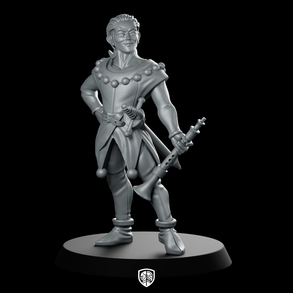 Isidor Miniature Bard Musician