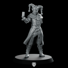 Jester01 Miniature Jester Bard - Galaad - We Print Miniatures