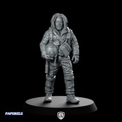 John Marley Cyber Pilot Miniature Sci Fi