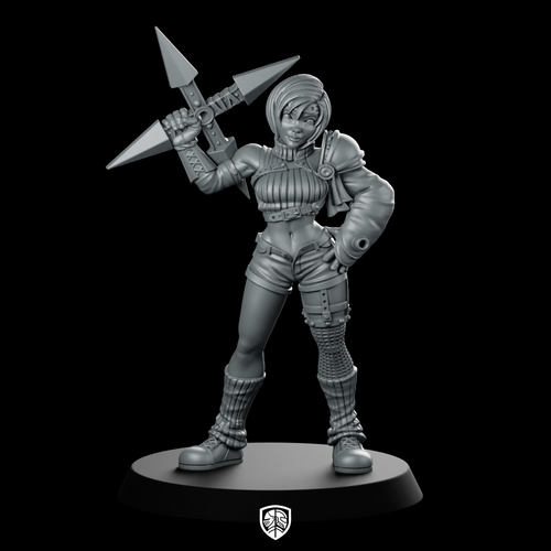Julie Katsuragi Miniature Spearwoman Rogue