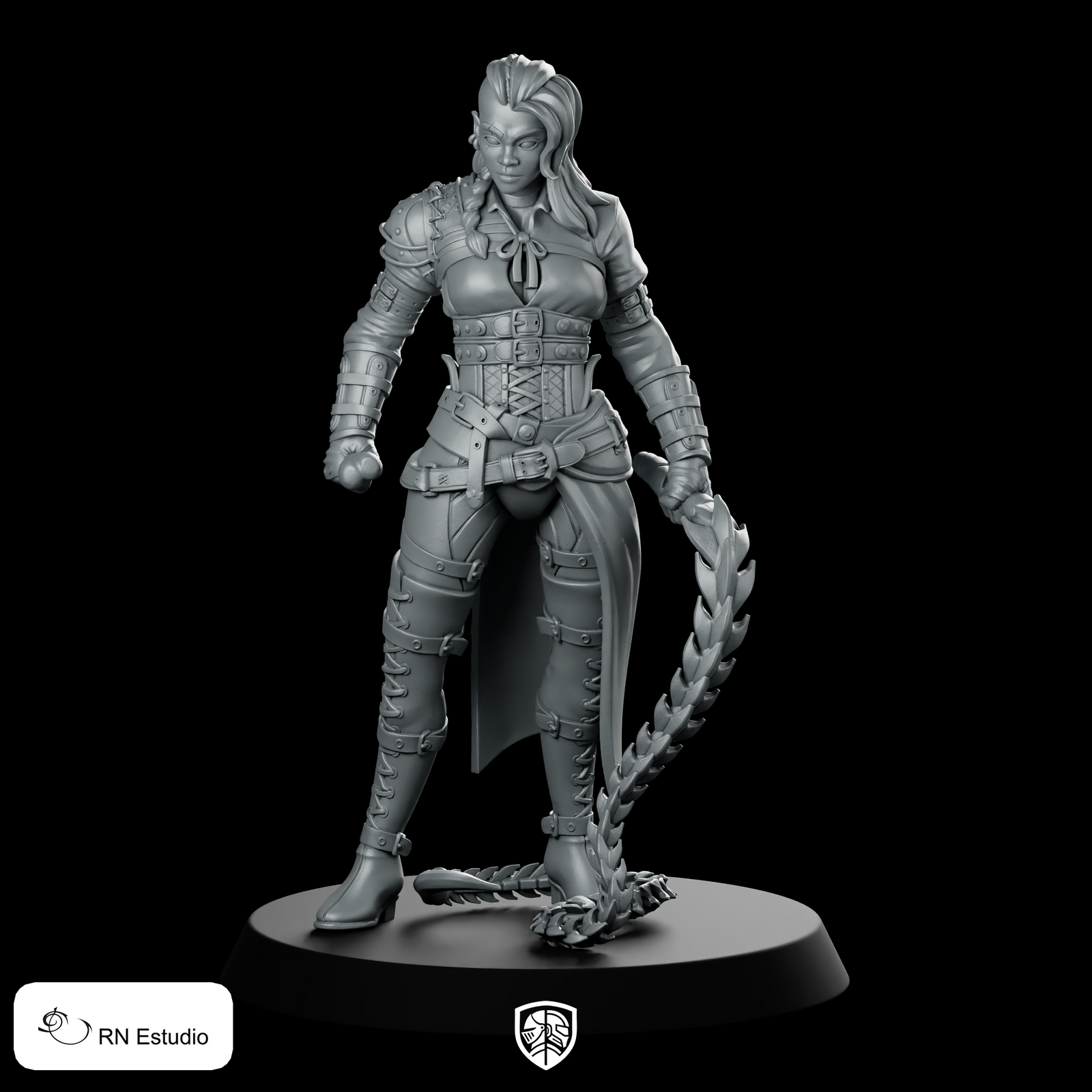 Kaela Steelshadow Miniature Thornblade Huntress