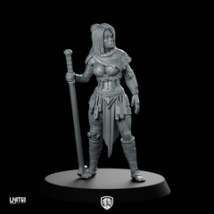 Kali Morr 02 Miniature Warrior Queen Blade