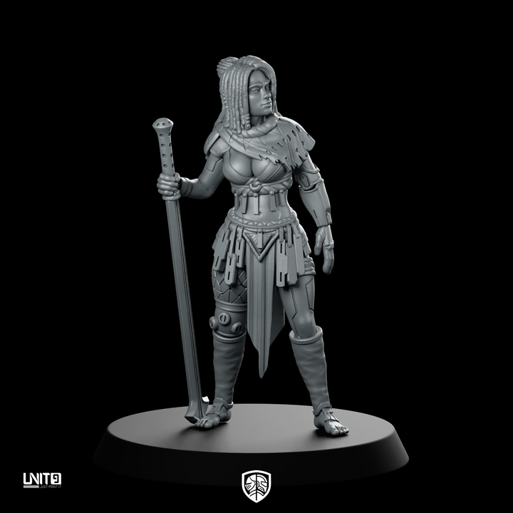 Kali Morr 02 Miniatuur Krijgerskoningin Zwaard