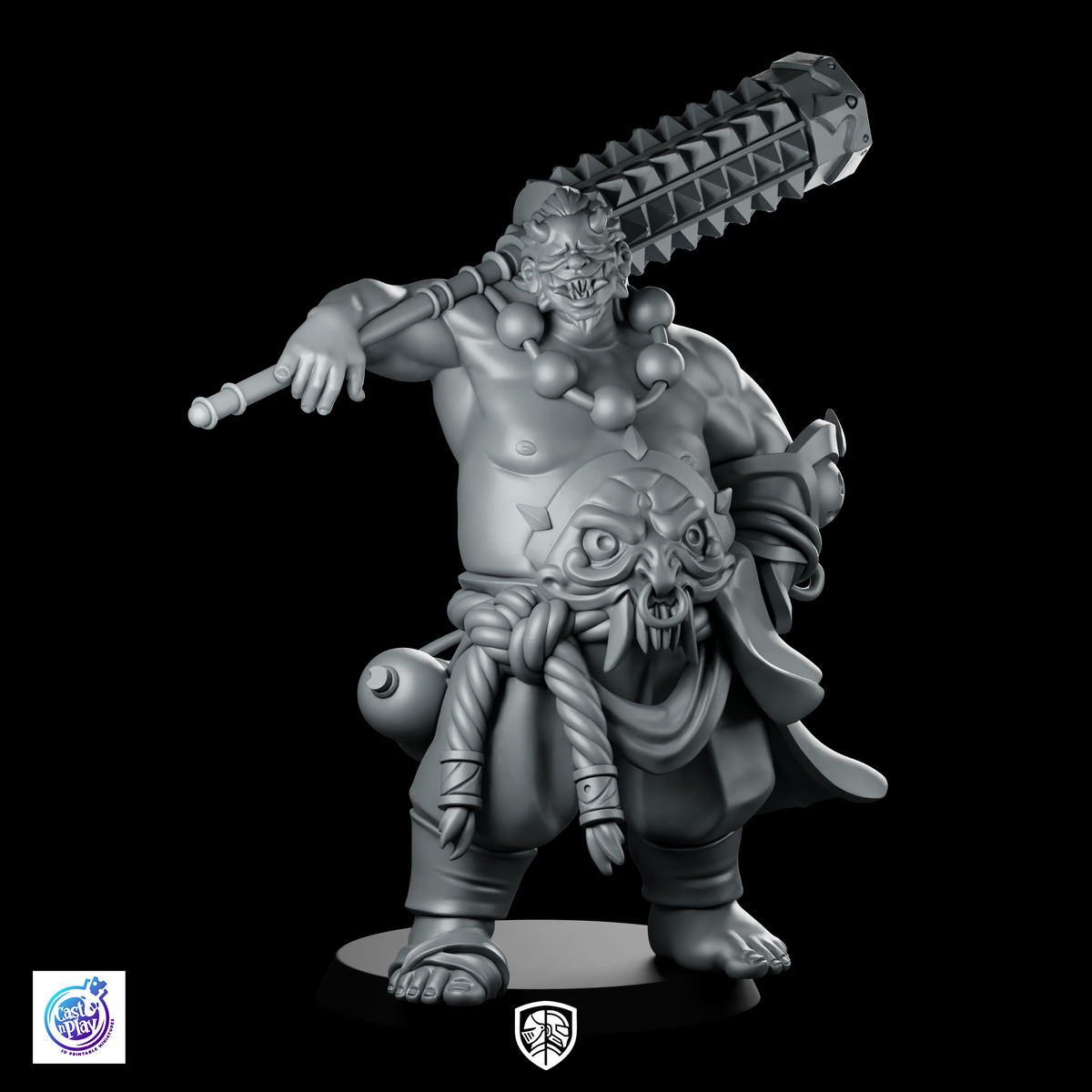 Kanabo Oni Guardians B Product Render Miniature
