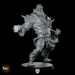Karate Monster Miniature Undead Zombie Brute Spiked