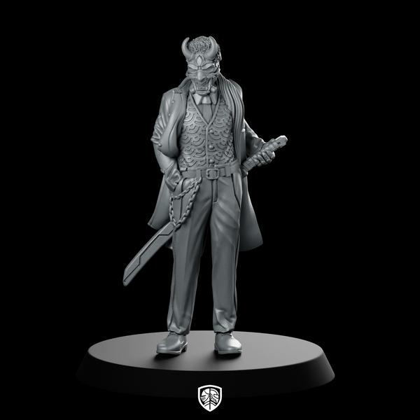 Kazunobu 04A Miniature Oni Gentleman Duelist
