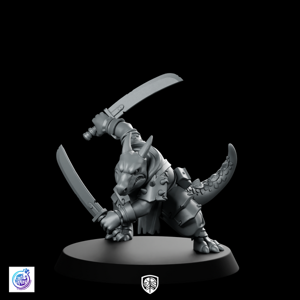 Kobold Assassins A Miniature Lizardfolk Duelist