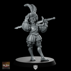 Landsknecht Girl Miniature Duellist Noble
