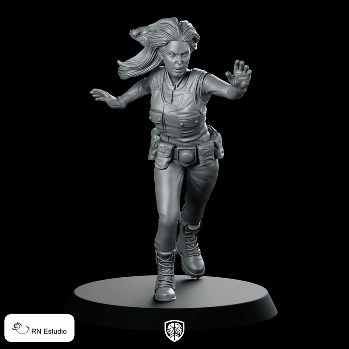 Liz Sherman Miniatura Avventuriera al Vento