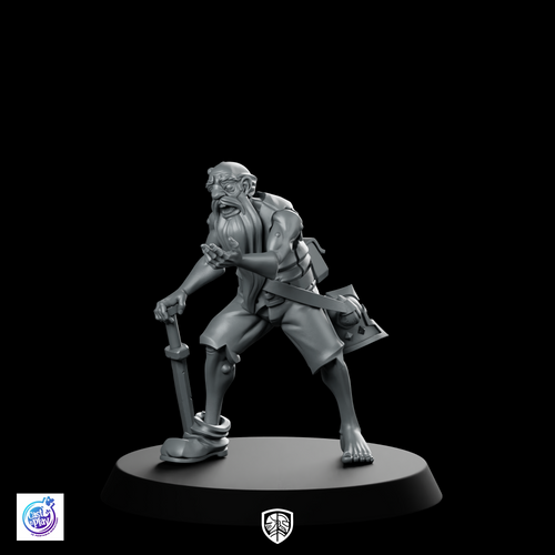 Lorach Aimless Wanderer Miniature Beggar Elder