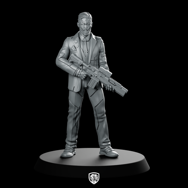 Maddox01 Miniature Masked Gunman