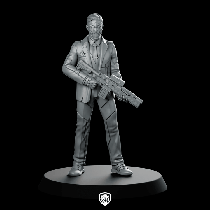 Maddox01 Miniature Masked Gunman
