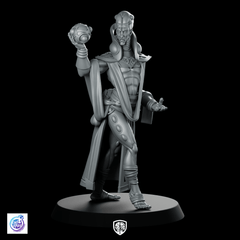Magus Aethernal B Miniature Arcane Oracle Mage - CastNPlay - We Print Miniatures