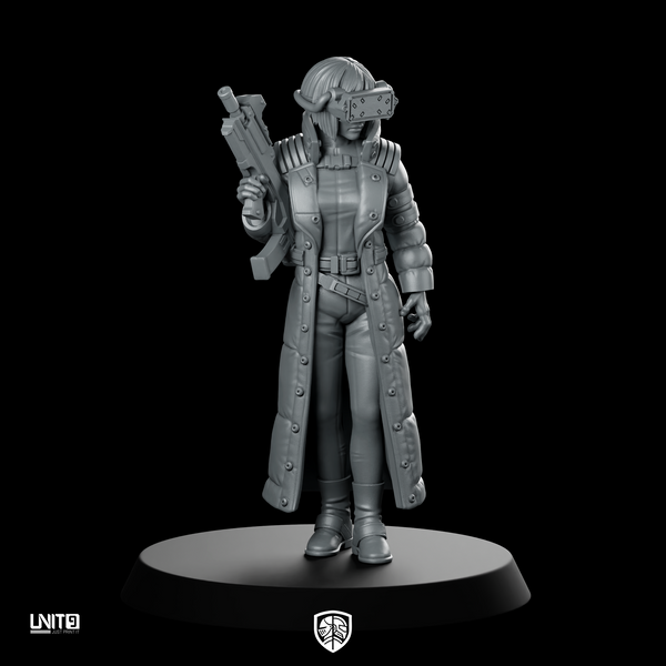 Major Kurogane V1 Miniature Female Operative Tactical