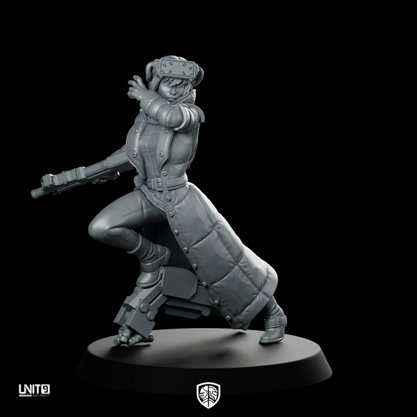Major Kurogane V2 Miniature Sci Fi Female