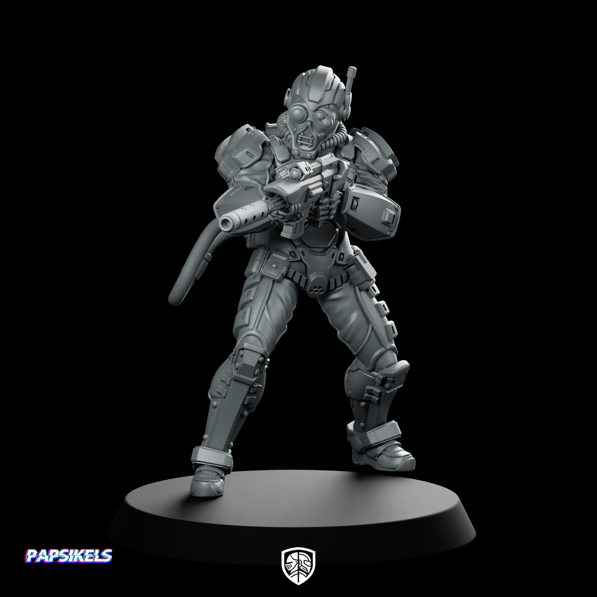 Male Human Covert Operative Agent 3 Cyborg