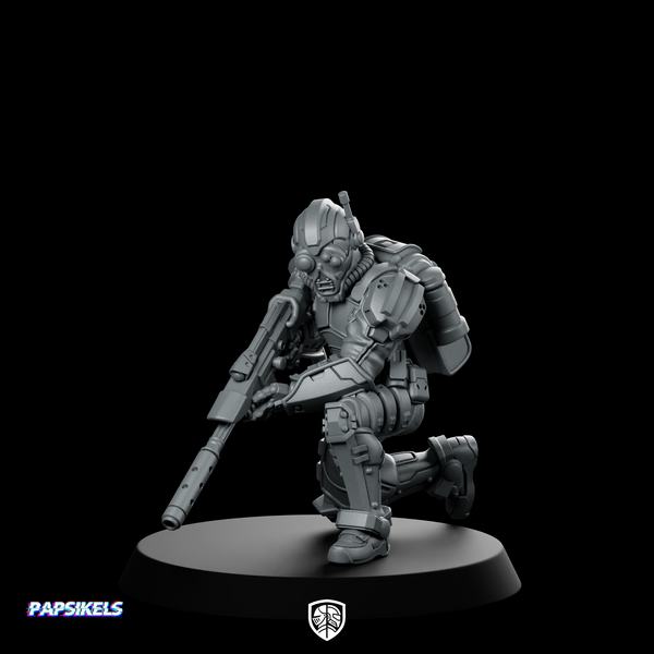 Male Human Covert Operative Agent 5 Cybernetic