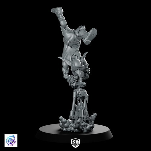 Maniac Pose C Sawblade Surfer Miniature Goblin