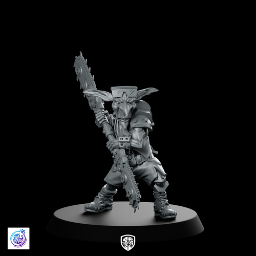Maniac Pose D Twin Blades Miniature Goblin
