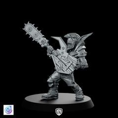Maniac Pose H Solo Sawbard Miniature Goblin