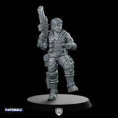 Marshal Rebel Miniature Rifleman Mercenary Scout