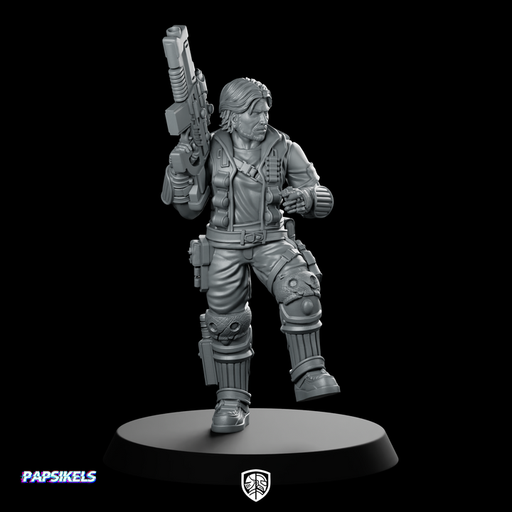 Marshal Rebel Miniature Rifleman Mercenary Scout