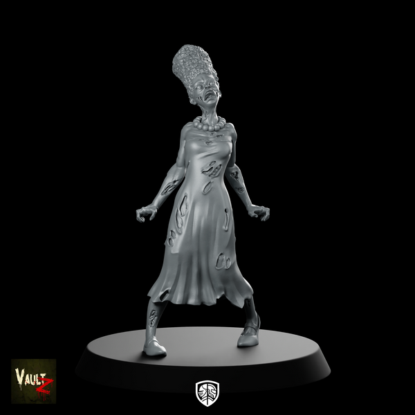 Martha WPM Miniature Zombie Bride Undead Female