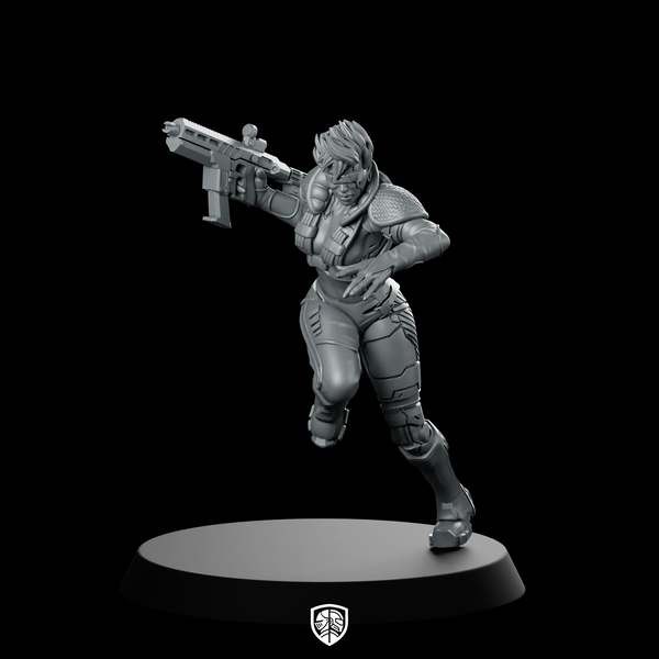 Masako01 Miniature Cyber Huntress