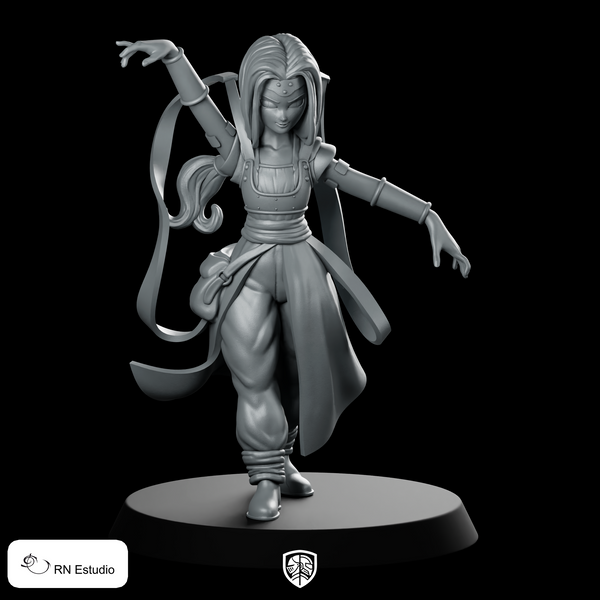 Milayou Miniature Mystic Sorceress Hooded Arcane Female