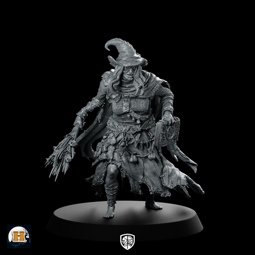 Mora The Black 32Mm Miniature Hag Witch