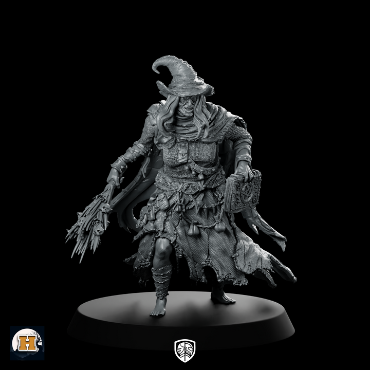 Mora The Black 32Mm Miniature Hag Witch