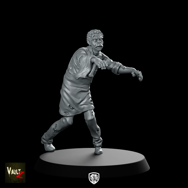 Morris Zombie Miniature Lurching Undead Civilian Figure