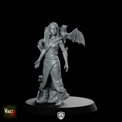 Mother Of Dragons Miniature Dark Sorceress Familiar