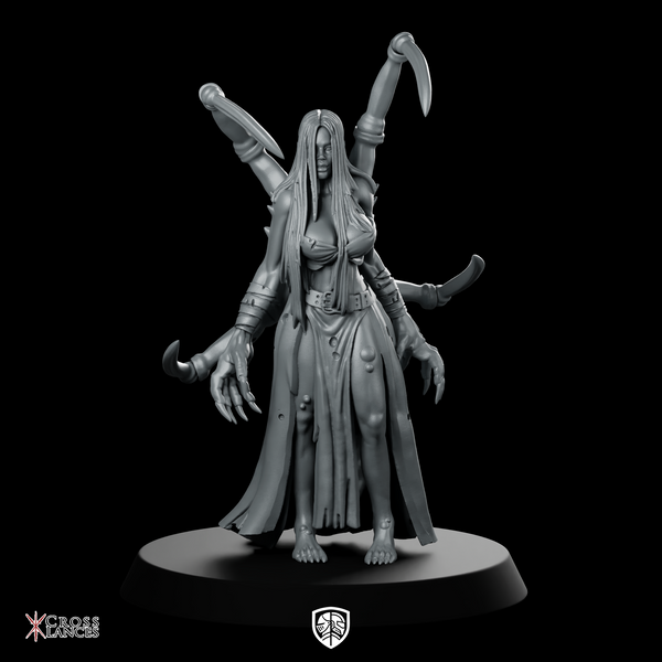 Mutant Girl 1 Miniature Spider Priestess