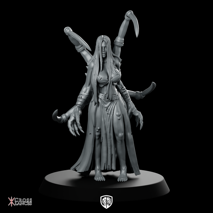 Mutant Girl 1 Miniature Spider Priestess