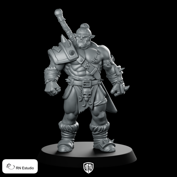 Nadhug Orc Warrior Miniature