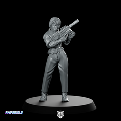 Nano Tech Augmented Agent Female Soldier Operative