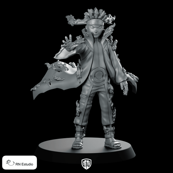 Naruto Miniature Naruto Shinobi Mage - RN Estudio - We Print Miniatures