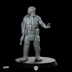 Nishimura V1 Miniature Mercenary Operative Veteran Soldier
