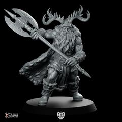North Santa Miniature Antlered Berserker