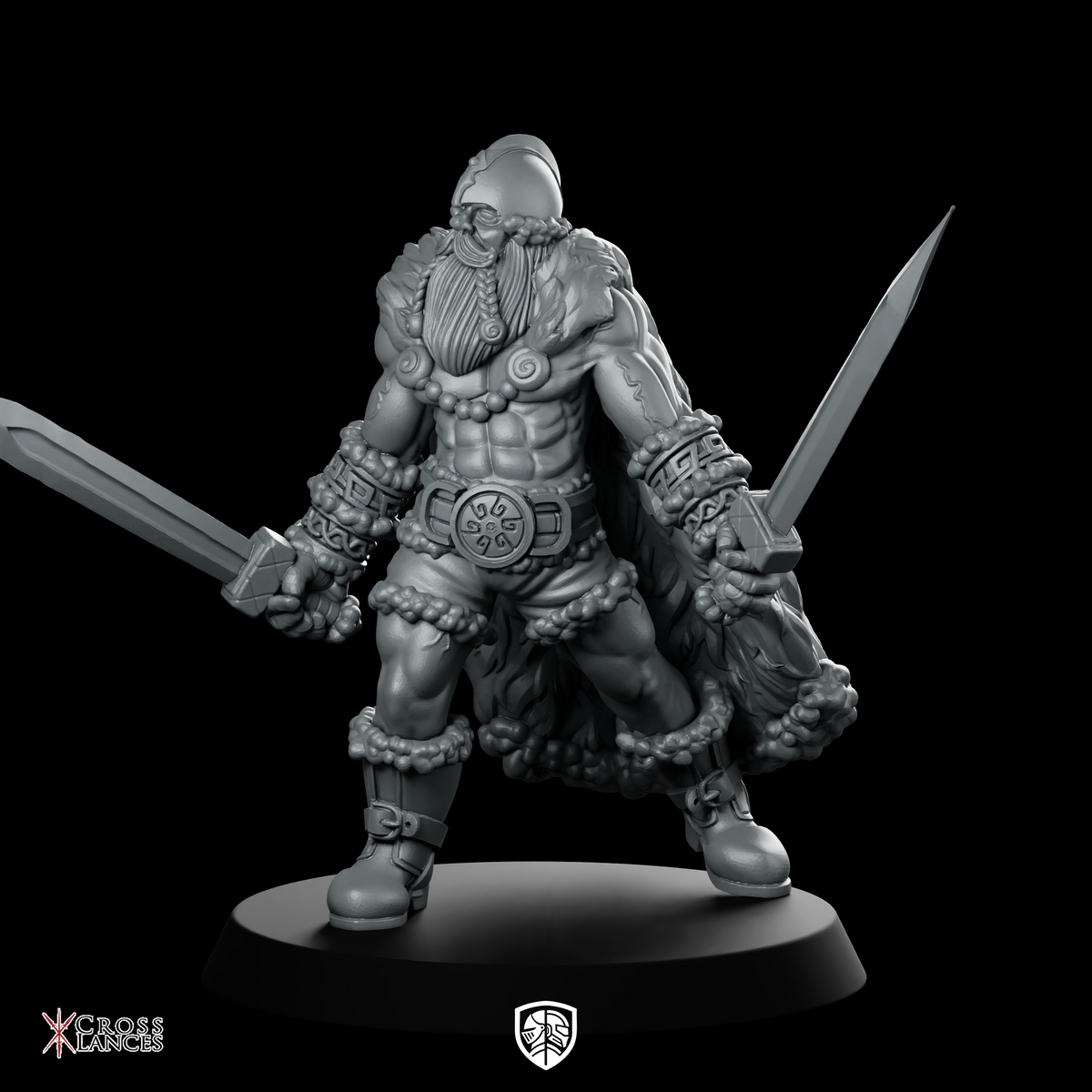 North Warrior 2 Miniature Norse Dwarf Warrior