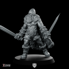 North Warrior 2 Miniature Norse Dwarf Warrior